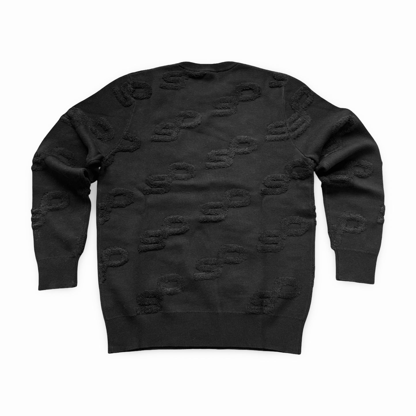 JACQUARD SWEATER BLACK