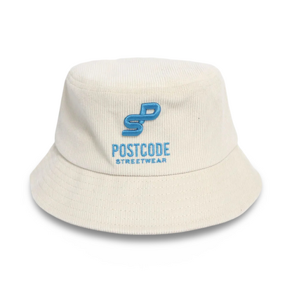 POSTCODE CORDUROY BUCKET HAT