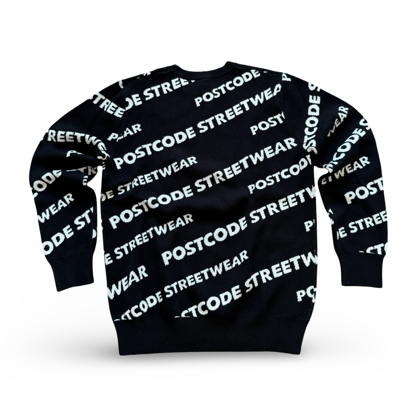 ALL-OVER SWEATER BLACK