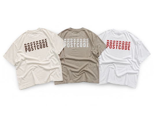 POSTCODE SIGNATURE TSHIRT